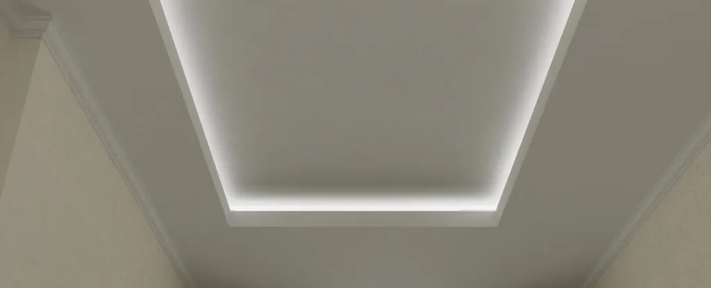 Décoration Murale avec Éclairage Indirect LED - Profilé Stuc 2m LS7C - 9