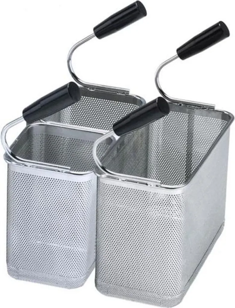 Paniers multicuiseurs GN 1/3 et 1/6 - Kit 3 pièces inox 280x130x200 mm