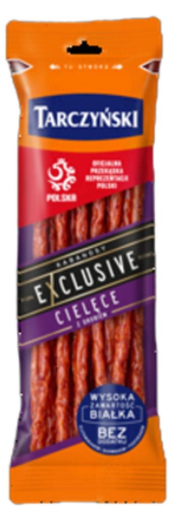 Tarczynski Kabanosy Exclusive Veau et volaille 90 g Image du produit 