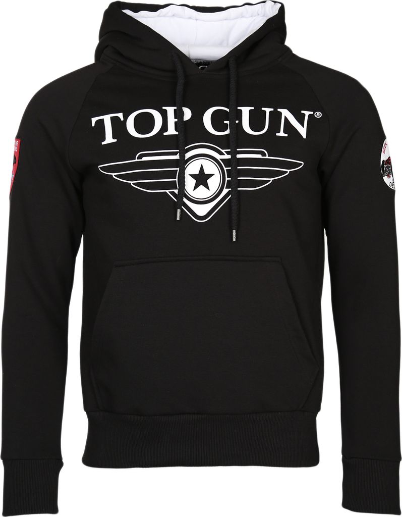 Top Gun Hoodie Defender TG20191012 Herren black XXL