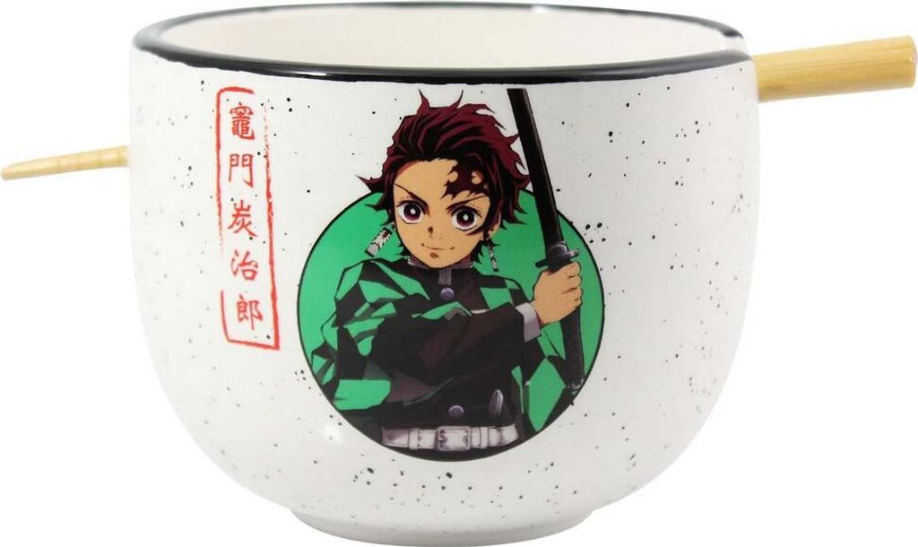 Ciotola per ramen da 414 ml con palme - Set Tanjiro, Immagine del prodotto 