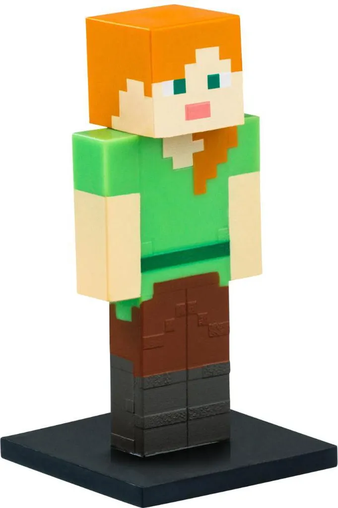Minecraft 3D Toppeez : Figurines Légères Set de 5 pour Déco de Bureau - 2
