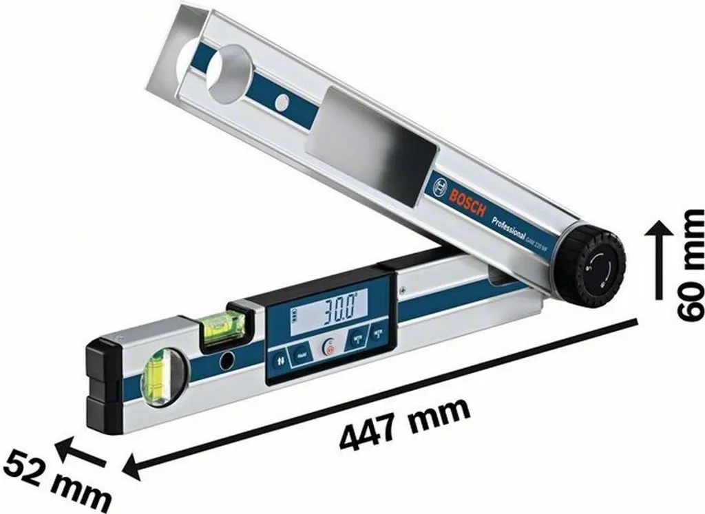 Mesureur d'angle Bosch GAM 220 MF Professional 0601076600 avec calcul - 5