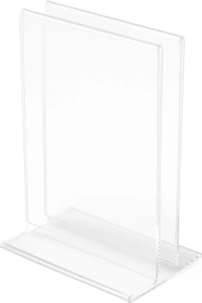 Protège-menu A4 Vertical Transparent : Stop aux Documents Cornés