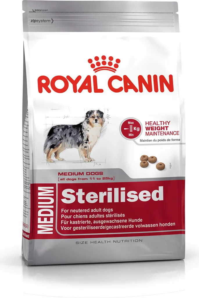 Stop à la prise de poids : Royal Canin Medium Stérilisé 3 kg pour chien moyen