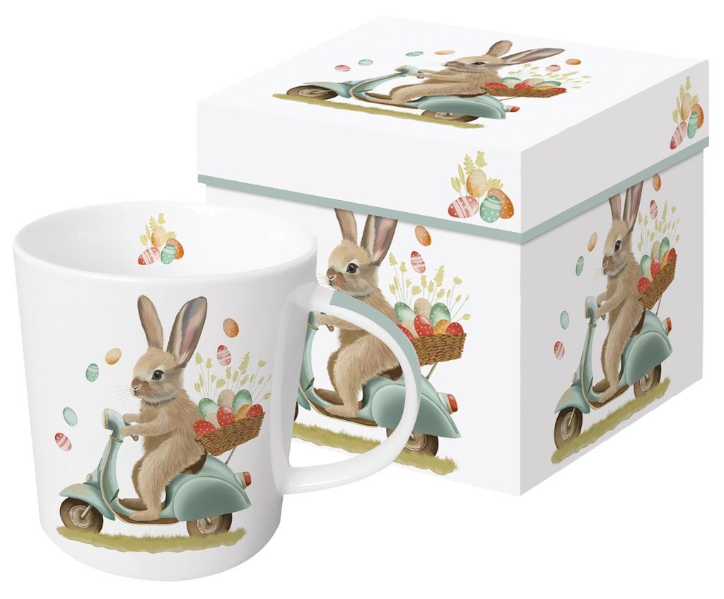 PPD Bunny Dash Trend Mug, Kaffeetasse, Becher, Tasse, New Bone China, 400 ml, 260302938