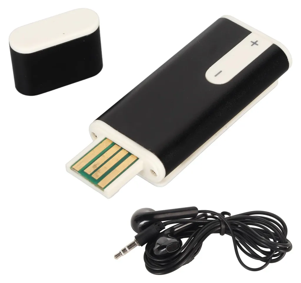 Enregistreur USB 16Go Réduction de Bruit HD avec Activation Vocale Mini
