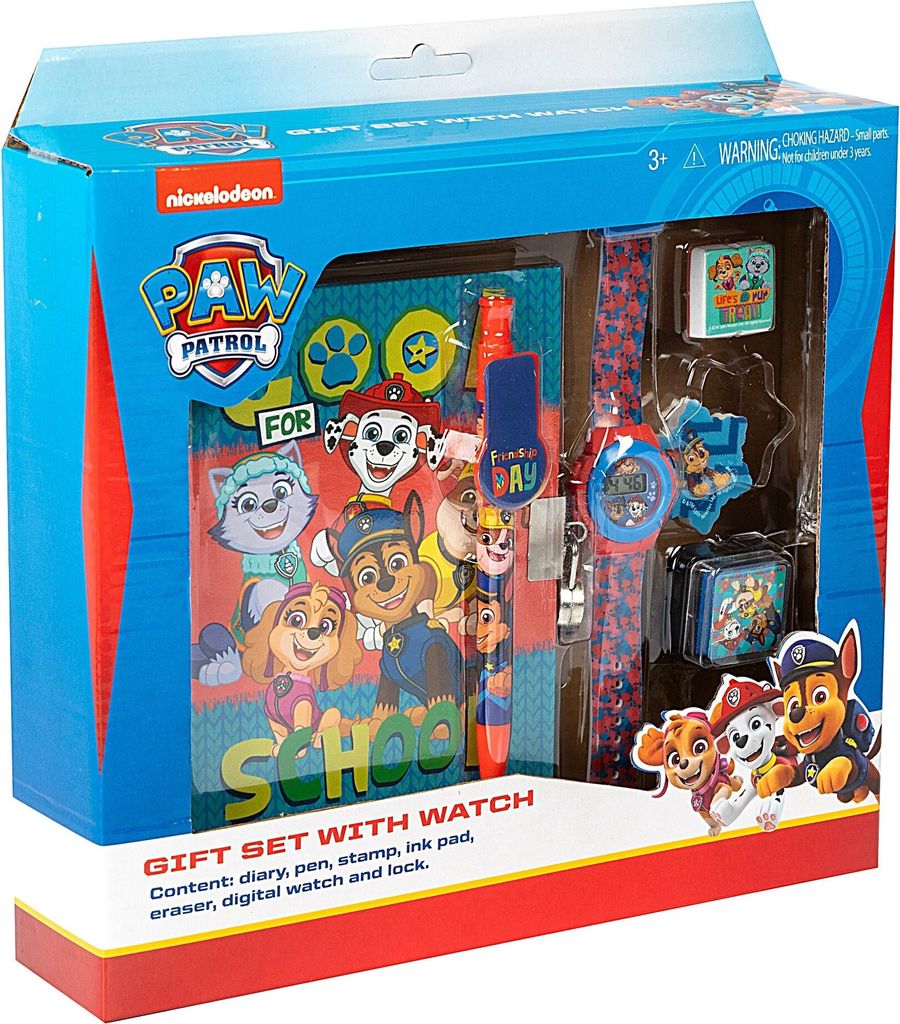 Geschenkset, Paw Patrol Uhr PPT4910