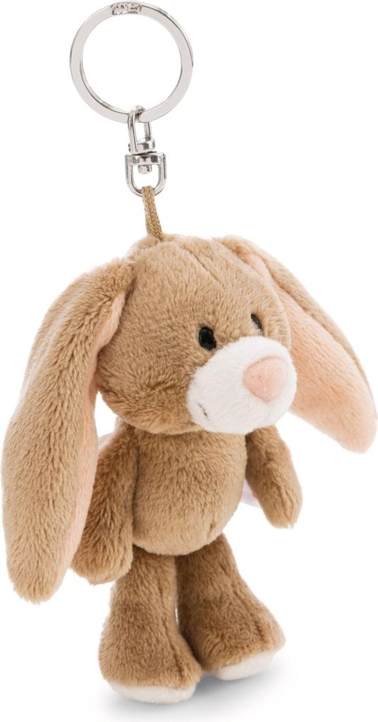 Nici Schlüsselanhänger Hase Lopino braun 10 cm Produktbild 