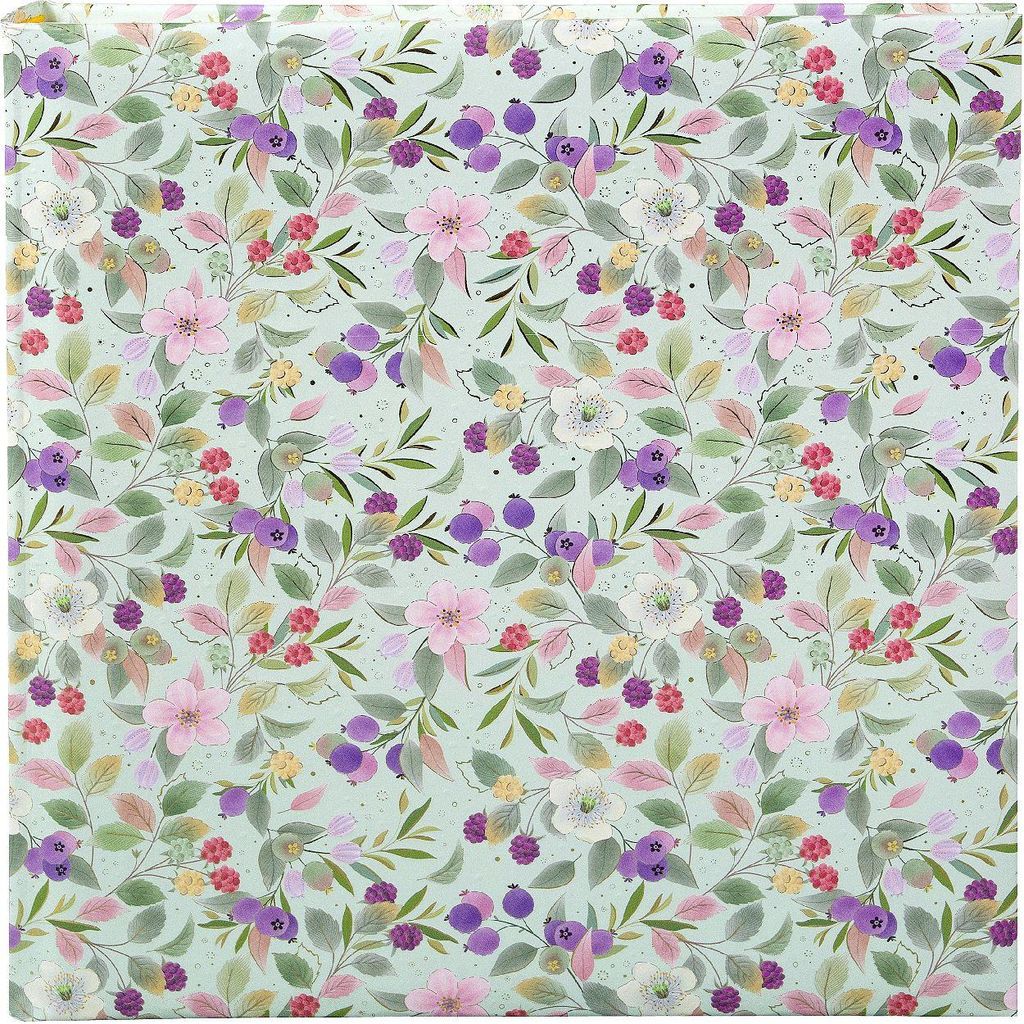 Goldbuch Fotoalbum Blissful Blossom Grün 30x31 cm Produktbild 