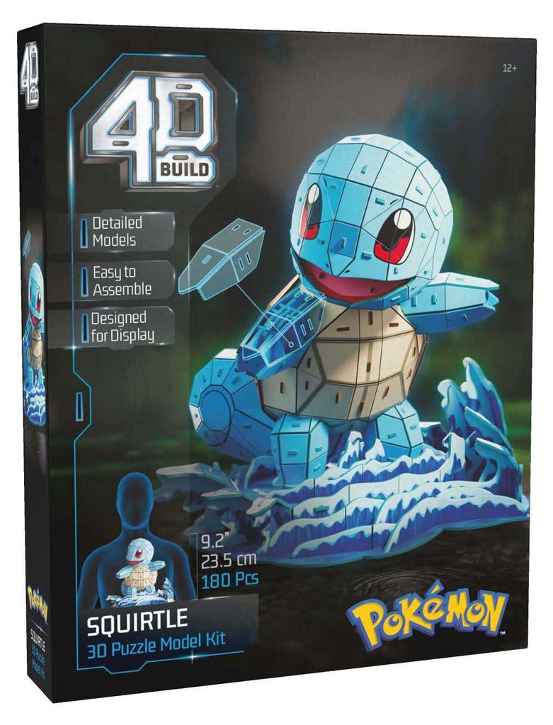 Puzzle Pokémon Squirtle 3D Imagen del producto 