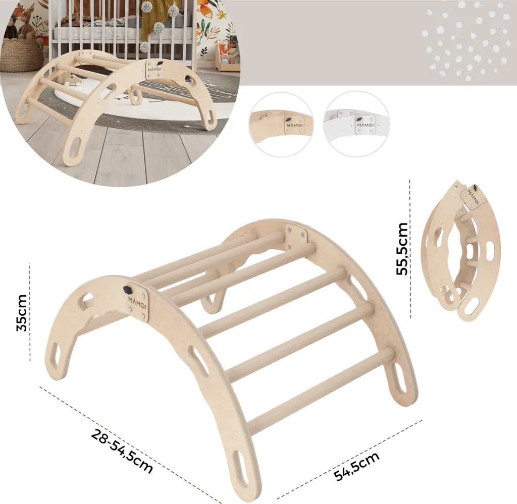 Structure d'escalade bébé : Solution motricité pour petits espaces - 2