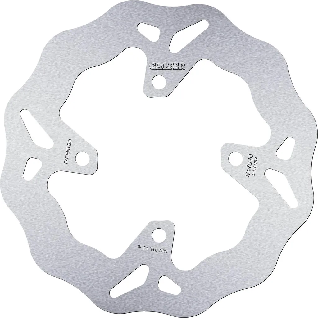 Disque Galfer DF524W WAVE rigide 240x5mm haute résistance thermique