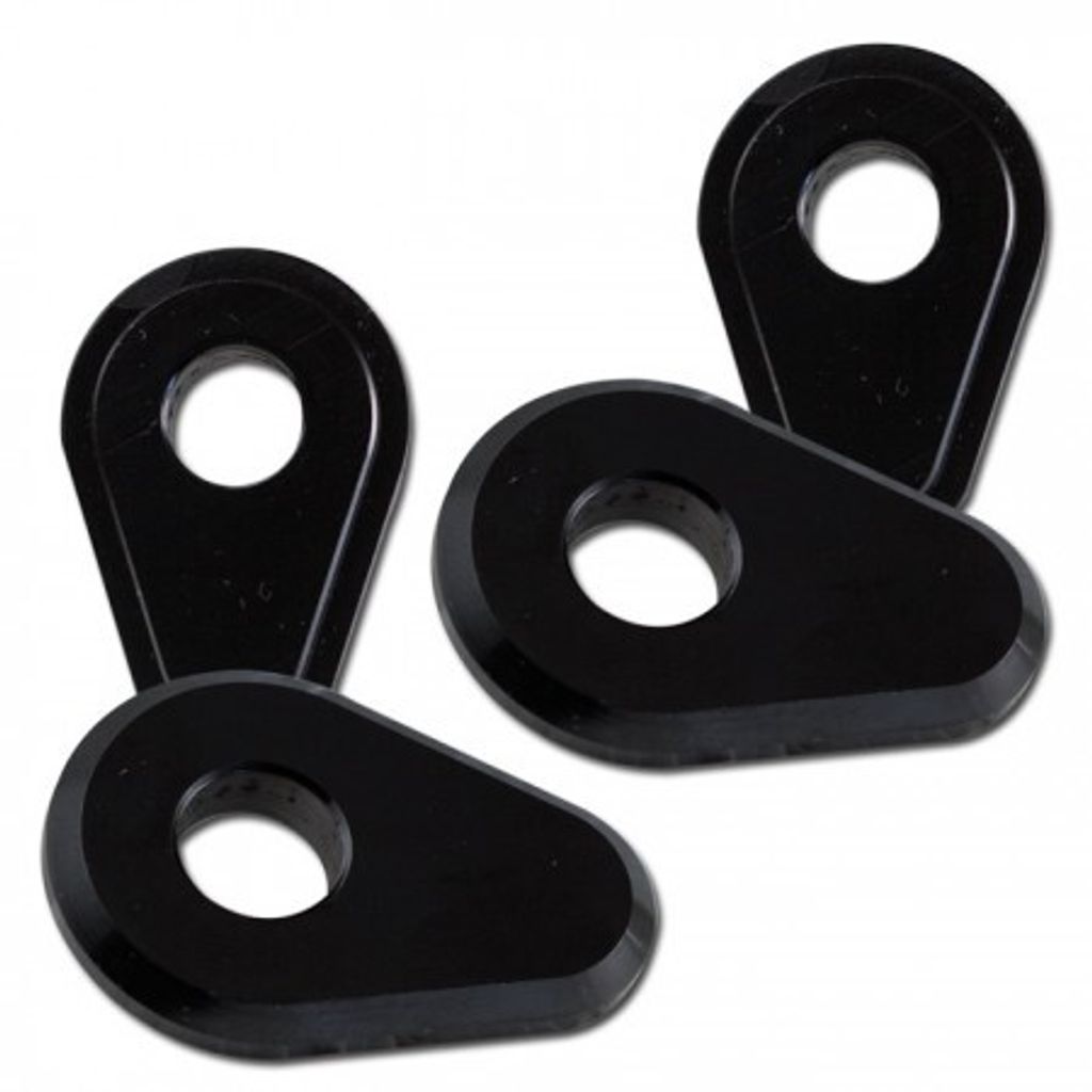 Indy Spacer passend für Yamaha MT-07/-09 schwarz ABS