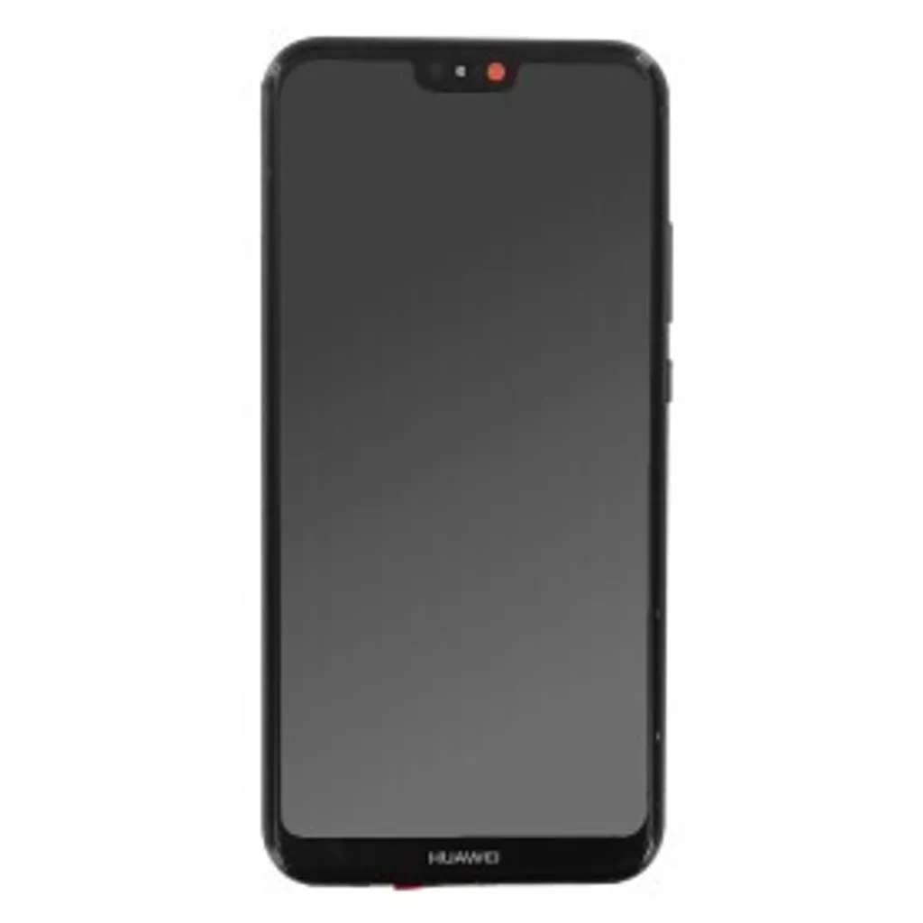 Solution Écran Cassé Huawei P20 Lite - LCD + Tactile Noir avec Châssis