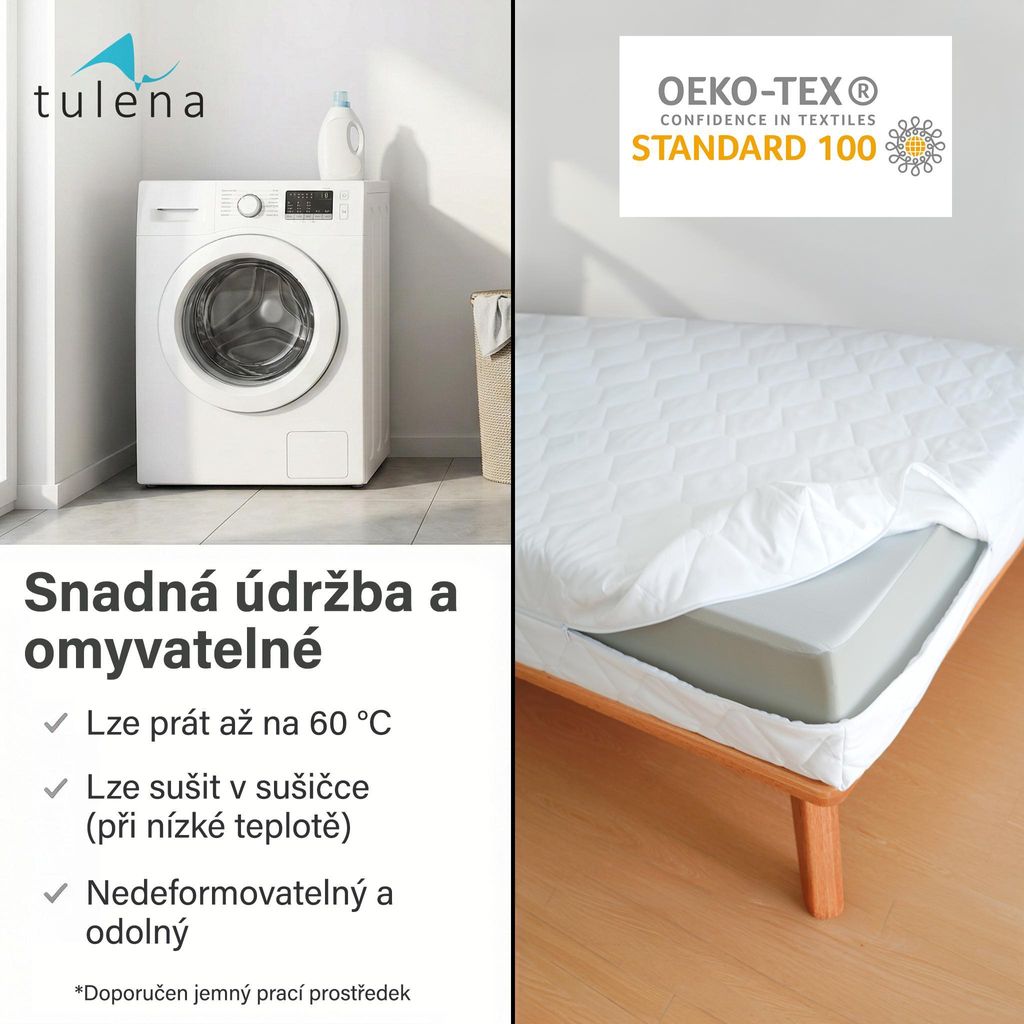 TULENA Povlak na matraci 140x200 cm – mìkký, oboustrannì Obrázek produktu 