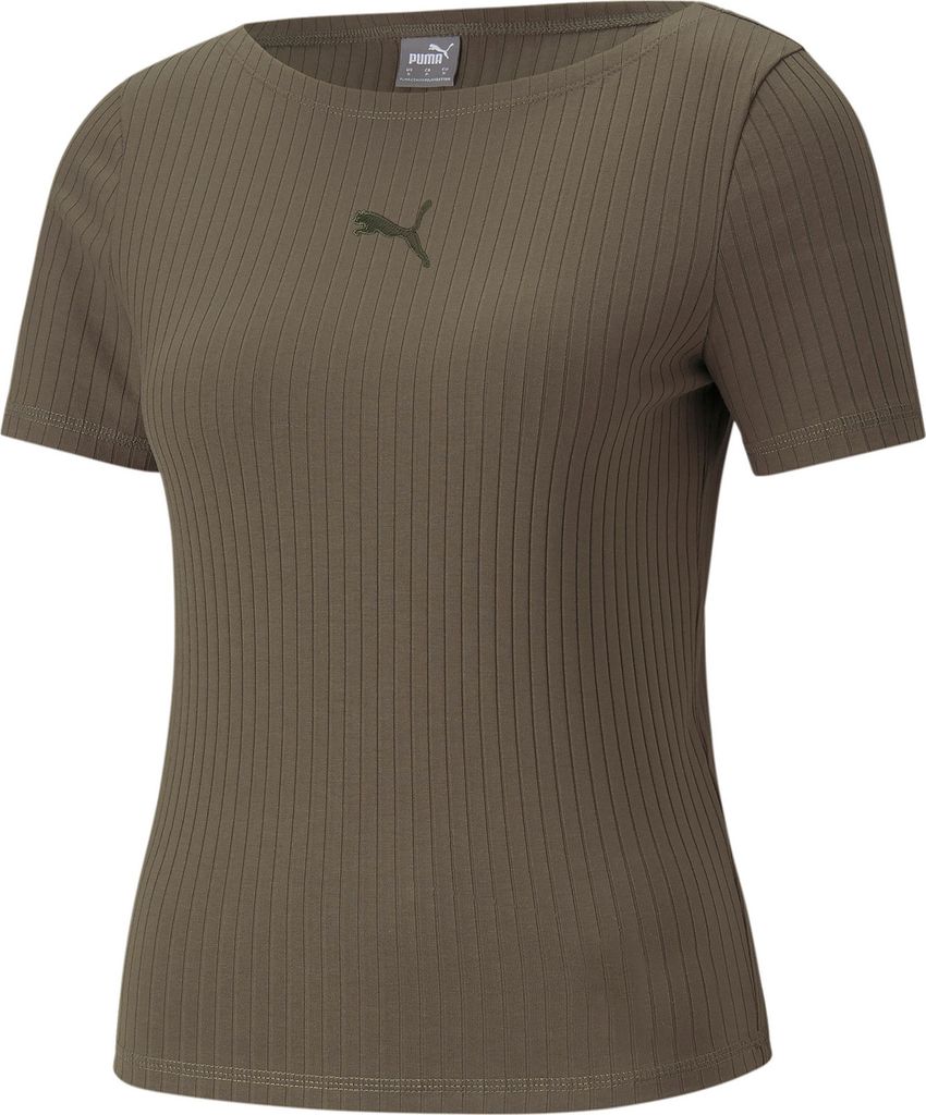 Puma Tshirts Her Ribbed Slim Tee, 53191744, Größe: 164