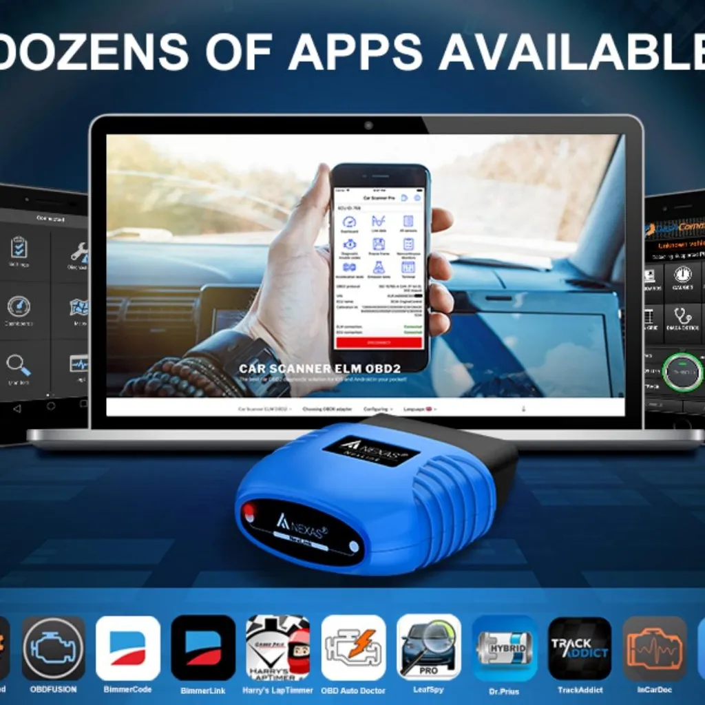 Scanner OBD2 INF avec écran couleur pour diagnostic auto multi-marques - 2