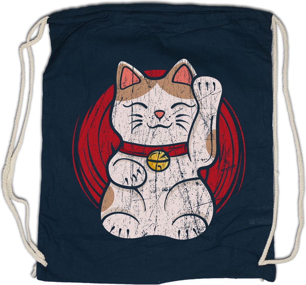 Urban Backwoods Maneki Neko V, Turnbeutel, Farbe: Navy