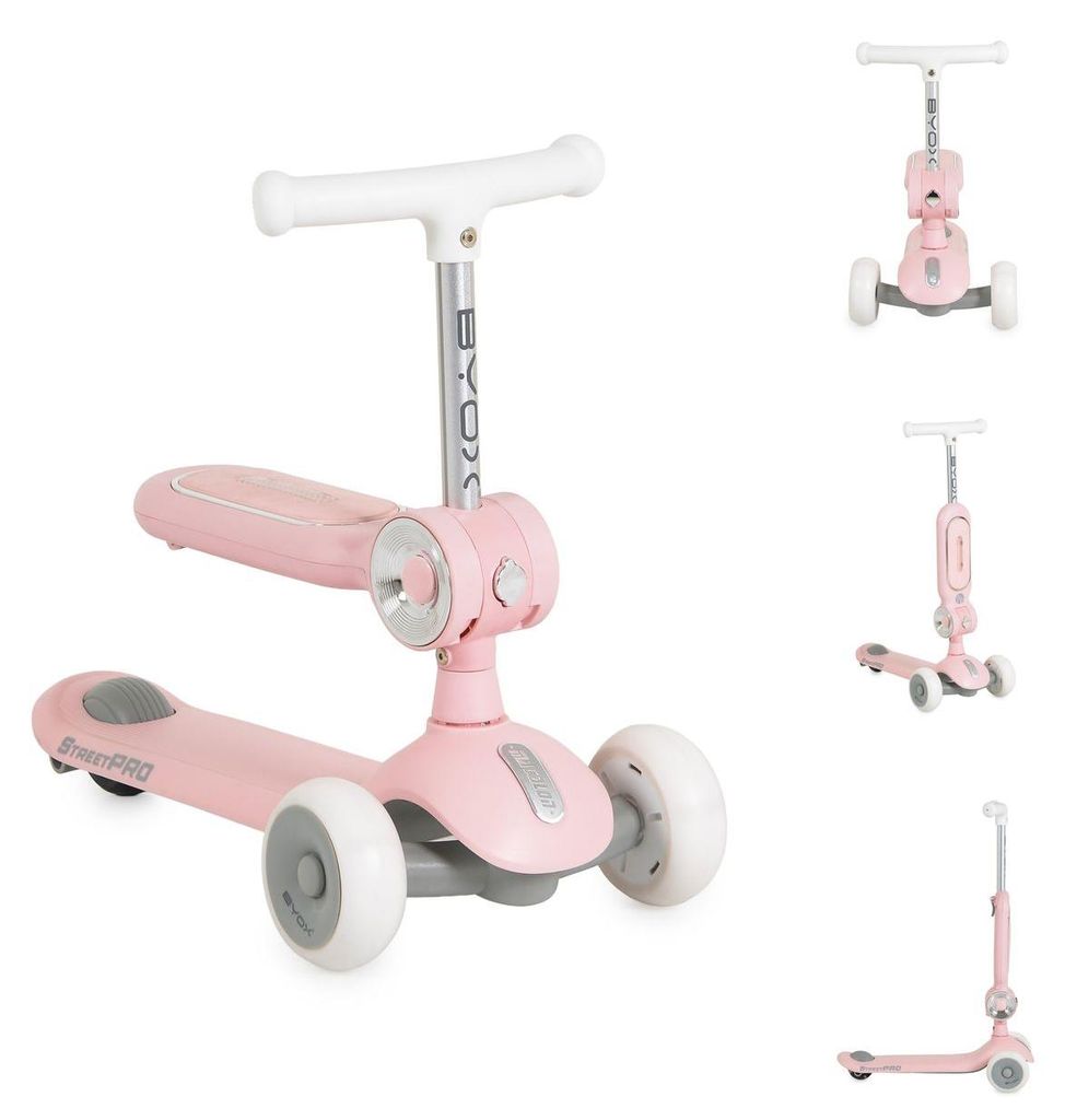 Byox Kinderroller StreetPro 2in1 Laufrad PolyurethanRollen Produktbild 