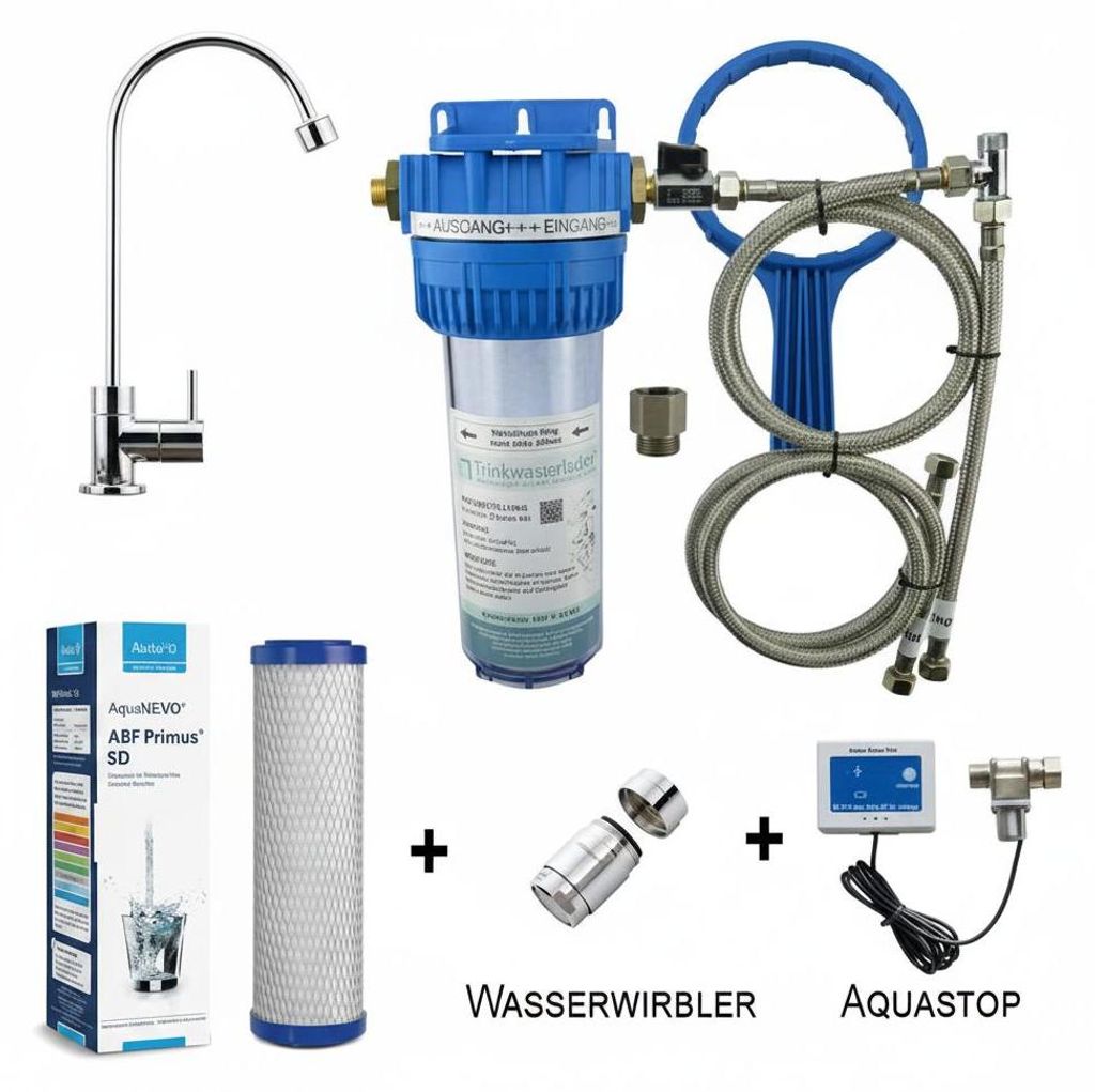 TWL Vario Filtersystem 'Safe-Premium' mit WTC-241 Wirbler, Primus SD und Aquastop