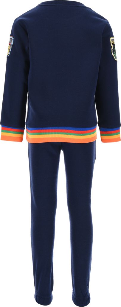Avengers Ironman Hulk Jungen Sweat-Shirt mit Jogging-Hose Jogging-Anzug Trainings-Anzug Ironman Hulk , Farbe:Blau, Größe:128