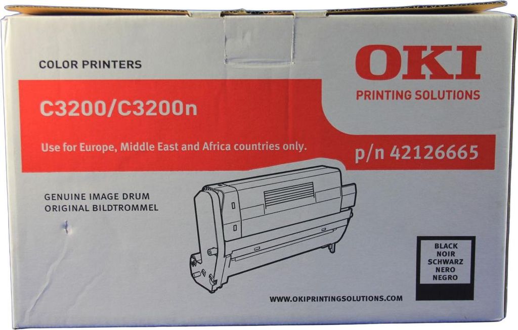 OKI - Schwarz - original - Trommeleinheit - für C3200, 3200 Design, 3200n (42126665)