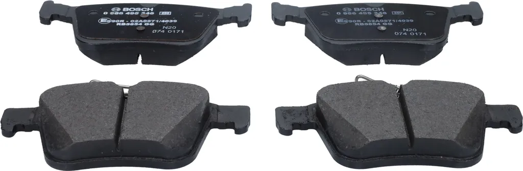 Jeu de 4 plaquettes de frein arrière pour VW Tiguan Bosch 0 986 495 346