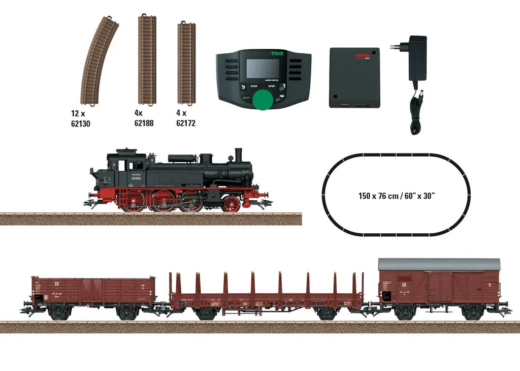 Trix 21531 Solution complète train digital sans réglages compliqués - 2