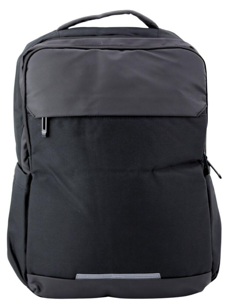 City Business Rucksack USB Laptopfach Schwarz 16L 45cm