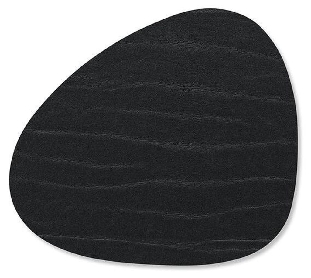 LIND DNA Glasuntersetzer Buffalo 2-er Set, Farbe:Black, Form:Curve