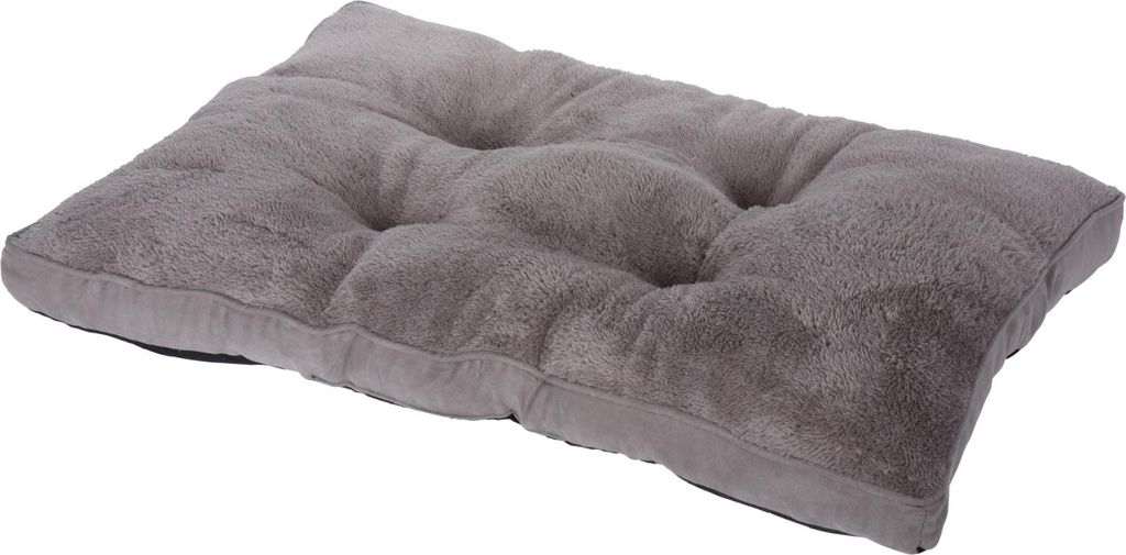 Hunde- und Katzenbett grau 82 x 58 cm