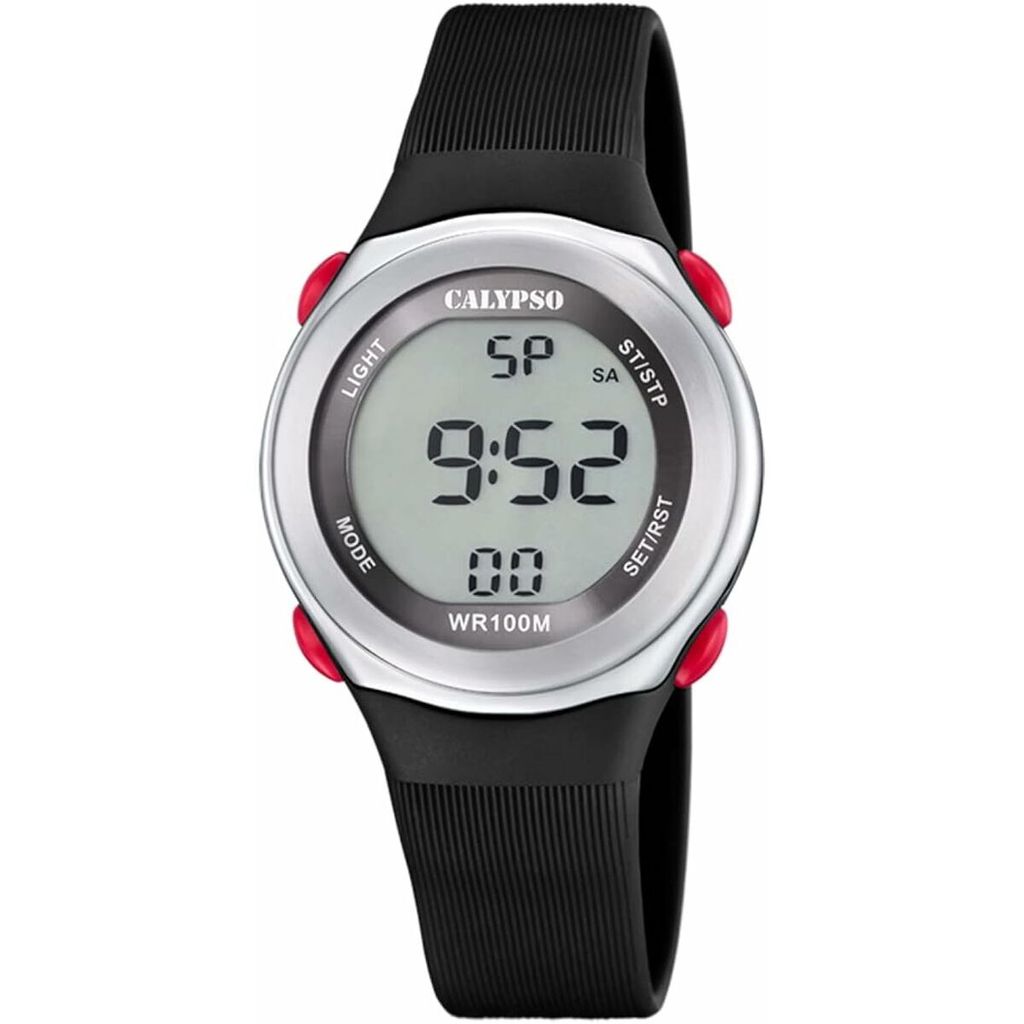 Calypso Kinderuhr Digitaluhr Armbanduhr schwarz K5822/6