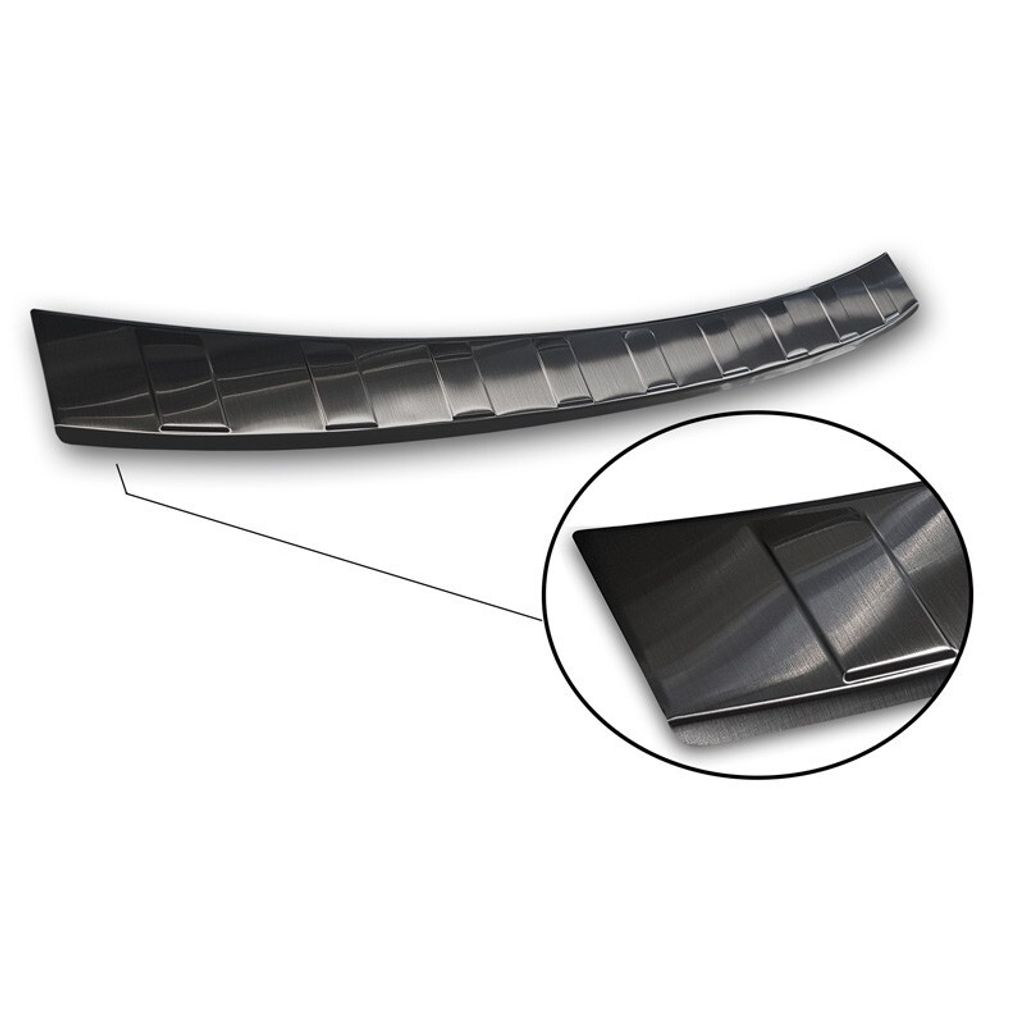 Avisa Ladekantenschutz 2/45300 Hinten für VOLVO V60 II (225, 227) Edelstahl