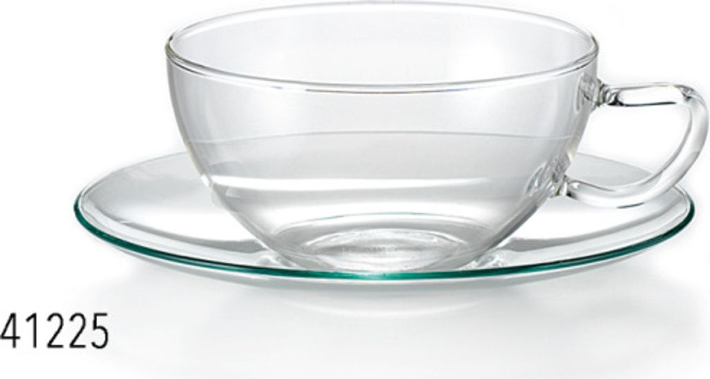 Trendglas Jena Teetasse OPUS mit Glasunterteller, 0,2 Liter Produktbild 