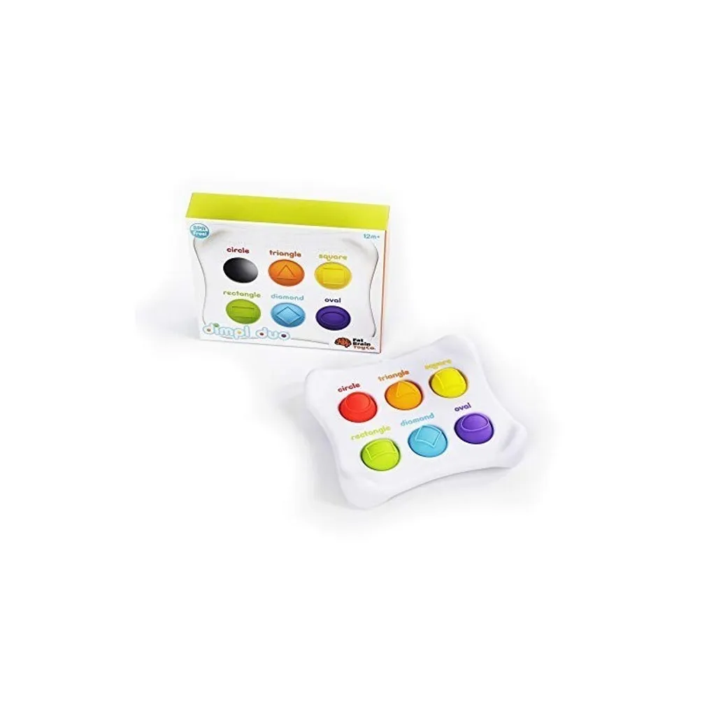 Fat Brain Dimpl Duo : Jouet d'éveil sensoriel et éducatif pour bébés - 2