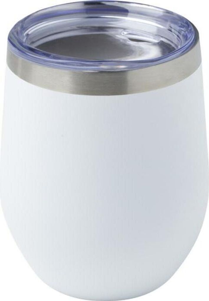 Reisebecher "Corzo", 350ml PF4480 (Einheitsgröße) (Weiß)