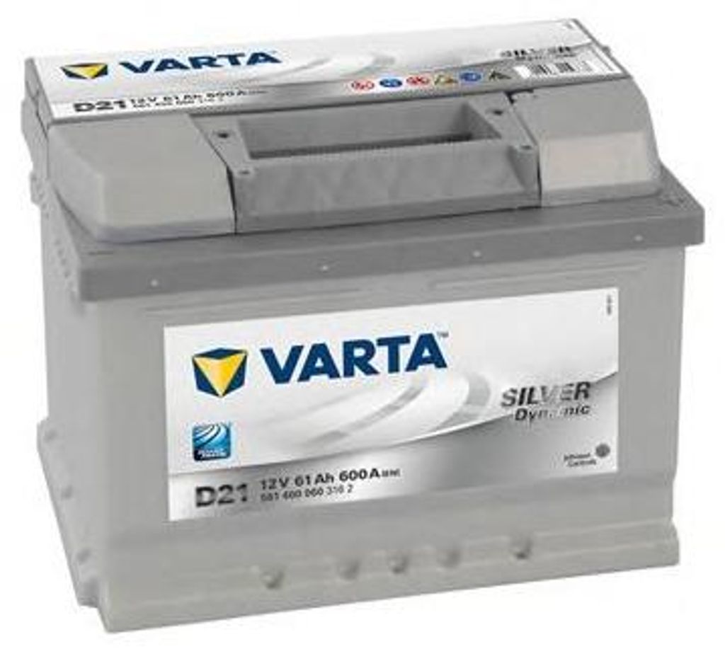 VARTA Silver Dynamic D21 Autobatterie 12V 61Ah Produktbild 