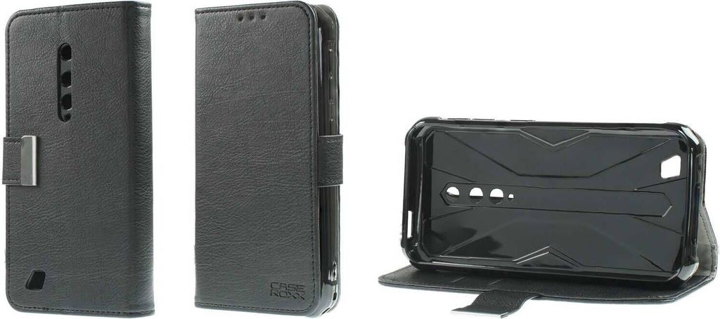 Bookstyle-Case für Ulefone Armor X12 schwarz Zdjęcie produktu 