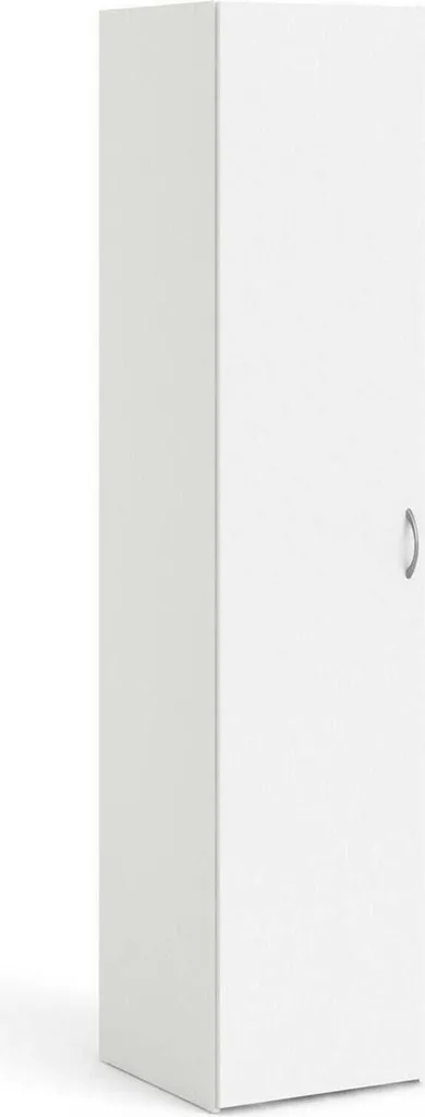 Dmora Armadio Khutulun 1 Anta Bianco - Mobiletto Economico Multiuso