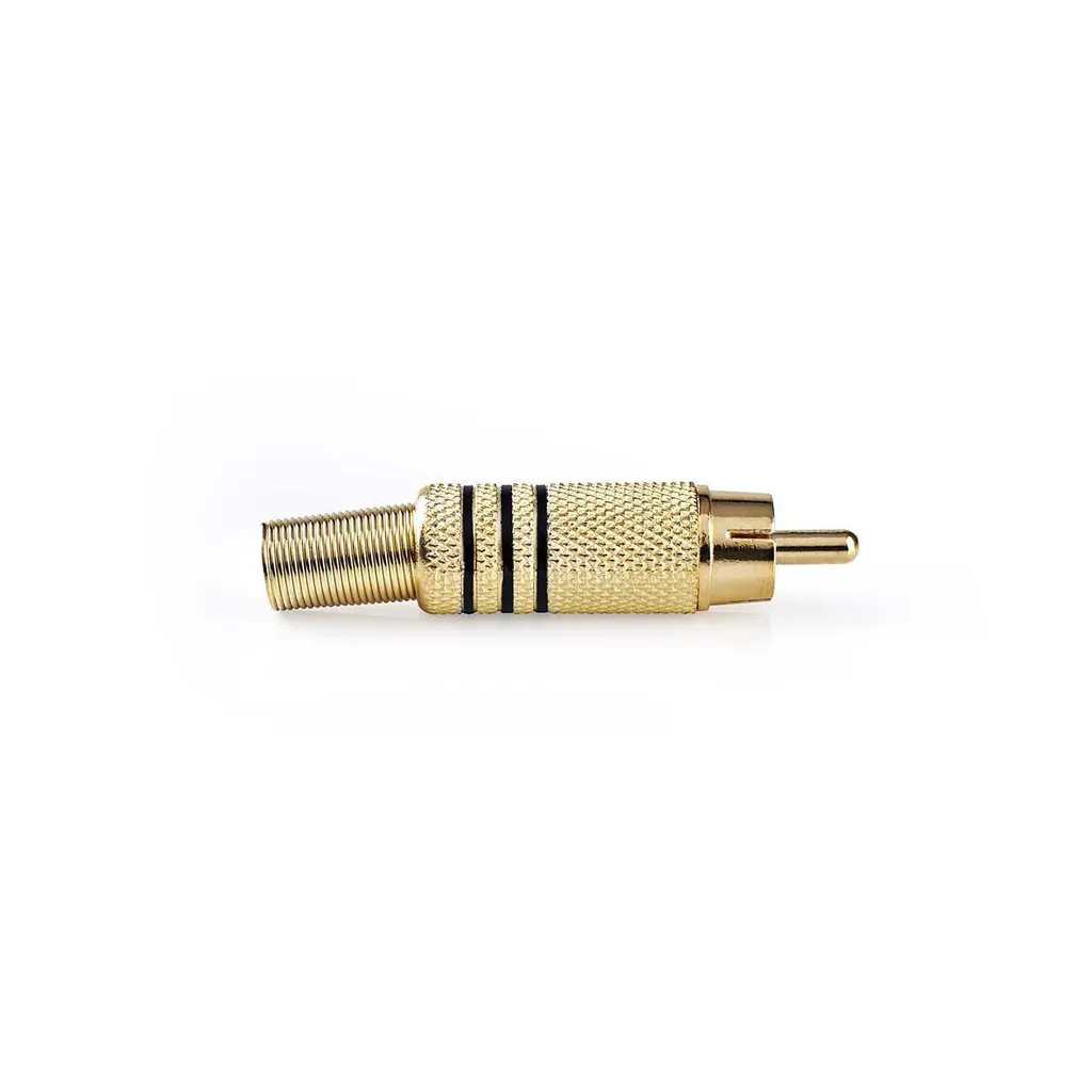 Spinotti RCA Oro 7mm 10 Pezzi | Connettori Professionali per Studio Audio