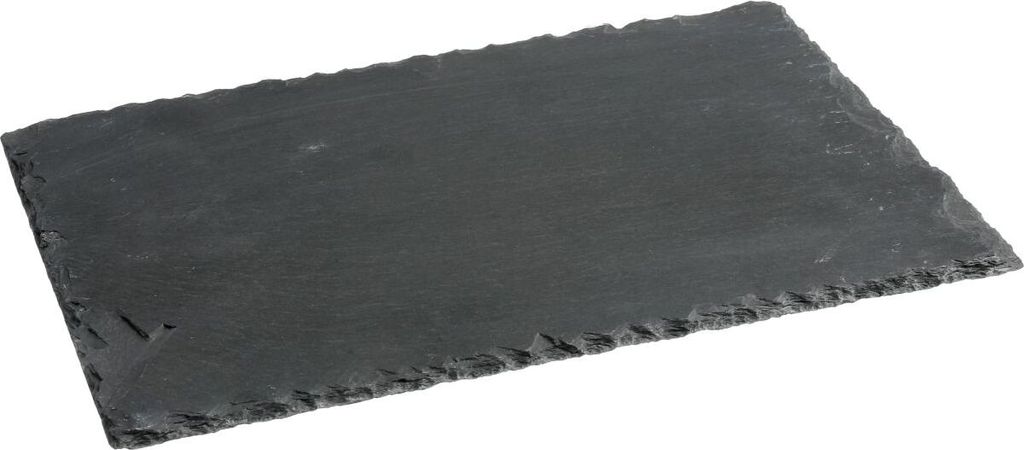 Płyta kamienna łupkowa do serwowania 20x30 cm szara Zdjęcie produktu 