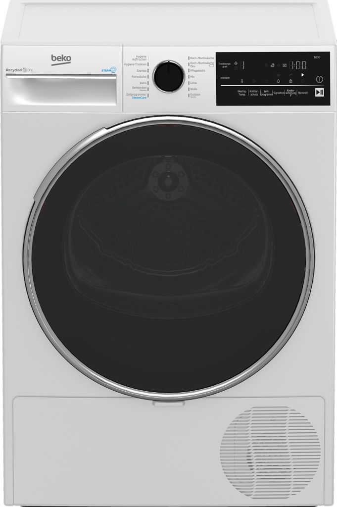 Beko B3T42240S 8kg Wärmepumpentrockner EcoGentle AquaWave Schontrommel