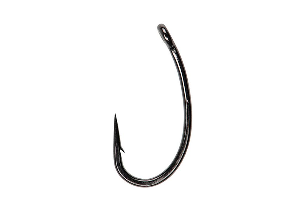 Fox Fishing Carp Hooks Curve Shank # 6 Black Angelhake