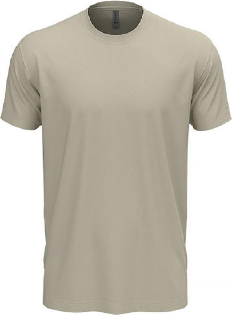 Next Level Apparel 3600 | Herren Crew Neck T-Shirt, Feine Jerseyware - Farbe: Sand - Größe: S