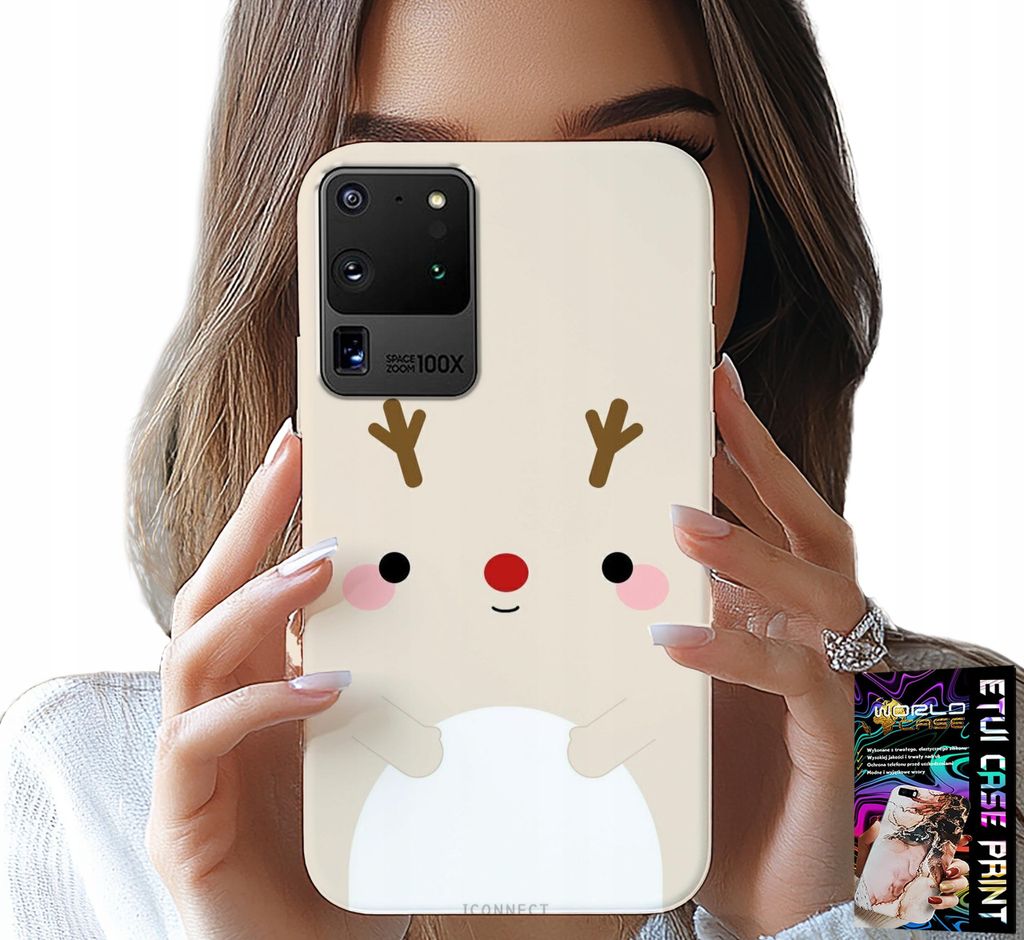 ETUI FÜR SAMSUNG GALAXY S20 Ultra - GENTLEMAN, GHOST, WEIHNACHTSDEKORATION