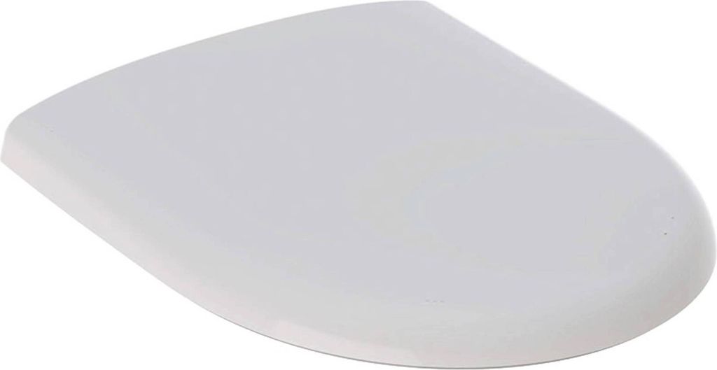 Geberit WC Sitz Renova Nr.1 weiß, ohne Absenkautomatik, Deckel überlappend