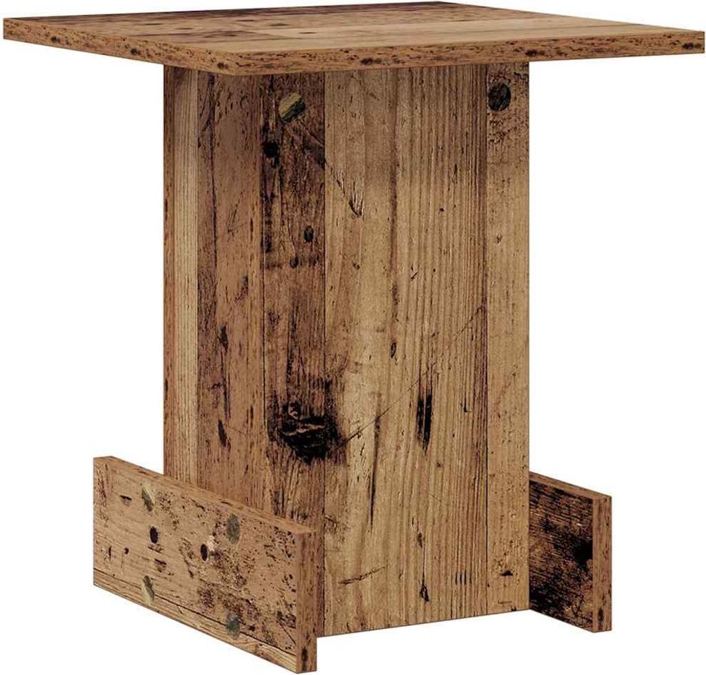 Beistelltisch Altholz 35,5 x 35 x 40 cm Holzwerkstoff