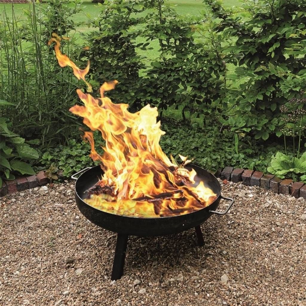 Feuerschale schwere massive Ausführung 60cm Höhe 32cm 2417 Produktbild 1