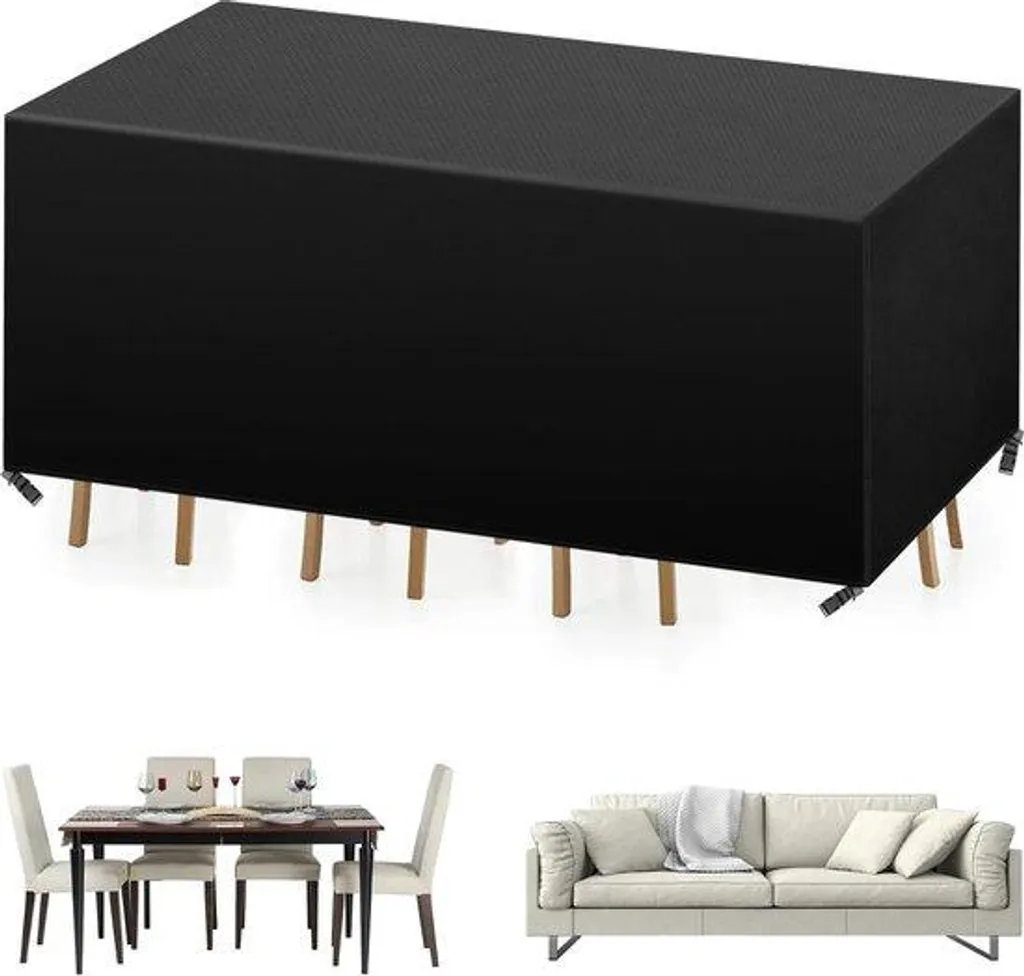 Housse de jardin 242x162x100 cm : stop à la décoloration et l'humidité